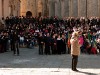 manifestazione in piazza per 150 anni italia