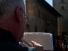 manifestazione in piazza per 150 anni italia