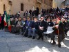 manifestazione in piazza per 150 anni italia