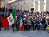 manifestazione in piazza per 150 anni italia