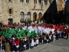 manifestazione in piazza per 150 anni italia