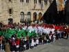 manifestazione in piazza per 150 anni italia